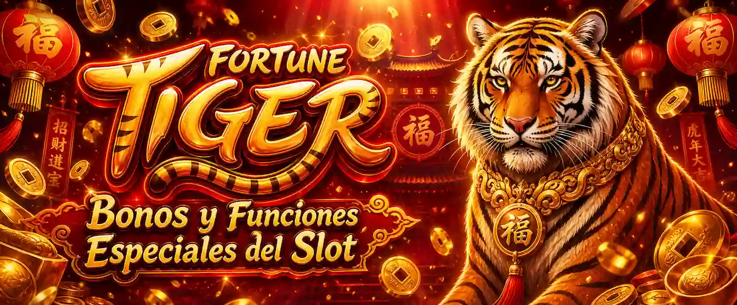 Fortune Tiger ofrece bonos especiales y funciones únicas que aumentan tus ganancias en cada giro del slot.