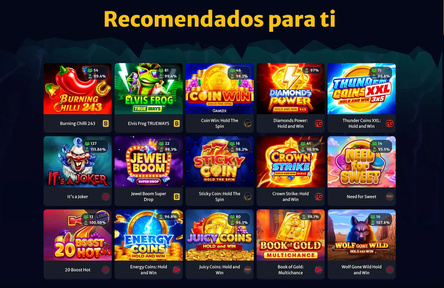 Juegos recomendados en HellSpin Casino México – slots y juegos destacados
